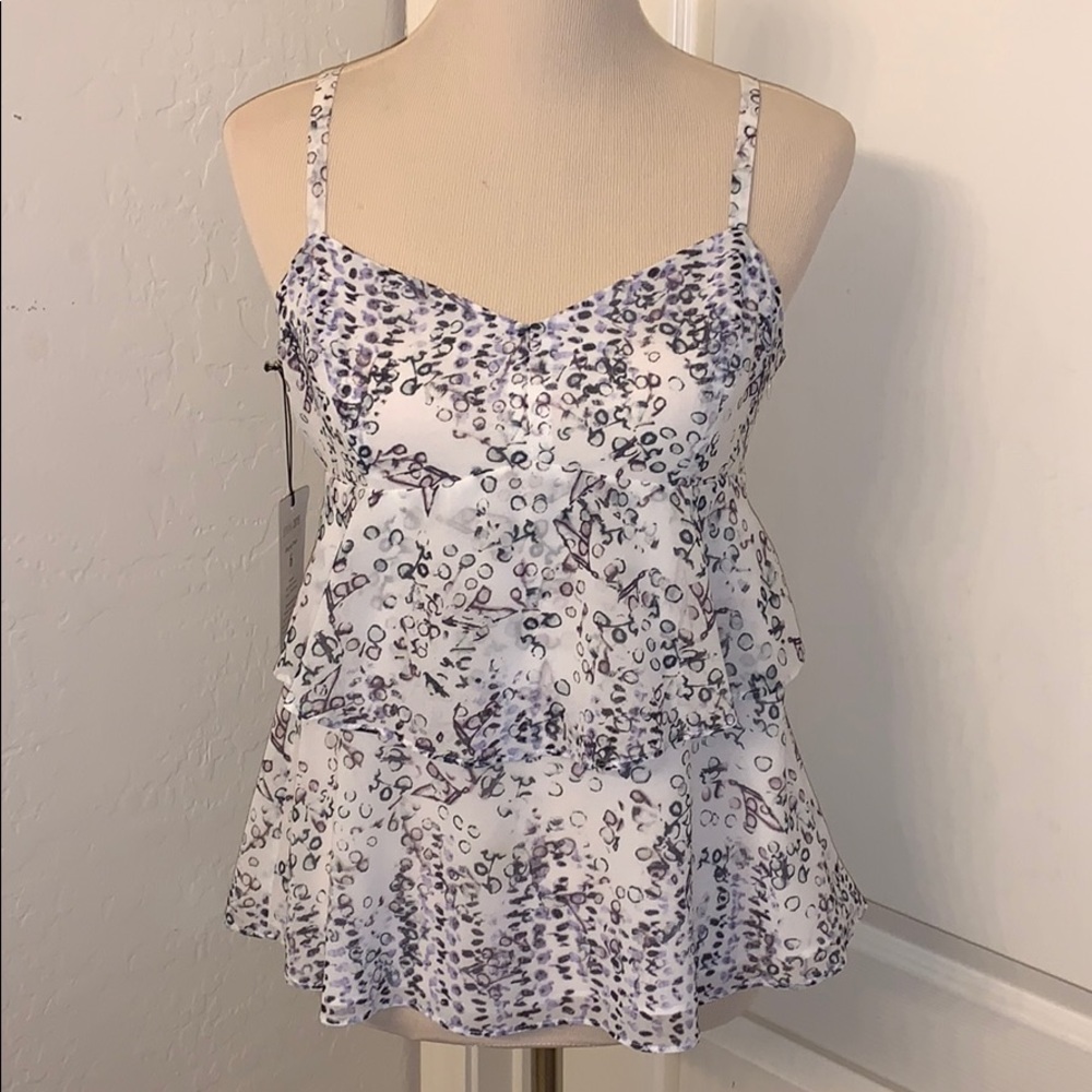 CAbi Tiered Cami, Size Small 🌸